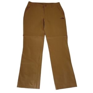 The North Face Exploration Convertible Beige Tan Pants Shorts Outdoor Women's 2